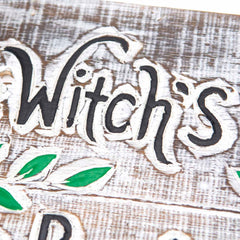 Witch's Garden Plaque-Home Décor-Siesta Crafts