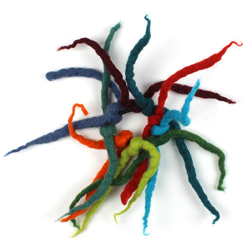 Felt Knot Hair Scrunchie-Hair Accessories-Siesta Crafts