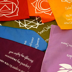 Chakra Prayer Flags-Home Décor-Siesta Crafts