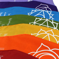 Chakra Prayer Flags-Home Décor-Siesta Crafts