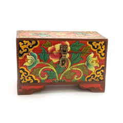 Tibetan Style Chest with Feet-Storage & Organisation-Siesta Crafts
