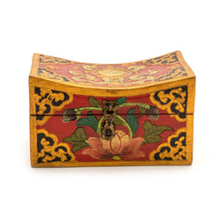 Tibetan Style Short Curved Box-Storage & Organisation-Siesta Crafts