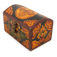 Wooden Oval Small Tibetan Style Box-Furniture-Siesta Crafts