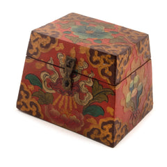 Square Pyramid Tibetan Style Box-Furniture-Siesta Crafts