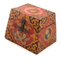 Square Pyramid Tibetan Style Box-Furniture-Siesta Crafts