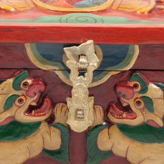 Carved Tibetan Style Box-Furniture-Siesta Crafts