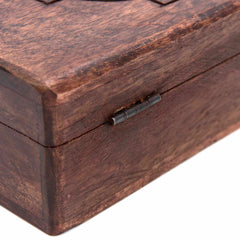 Wooden Box with Celtic Cross-Storage & Organisation-Siesta Crafts