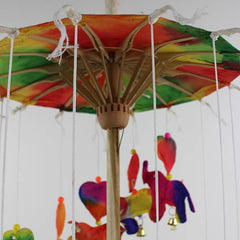 Elephant Saa Paper Mobile-Home Décor-Siesta Crafts