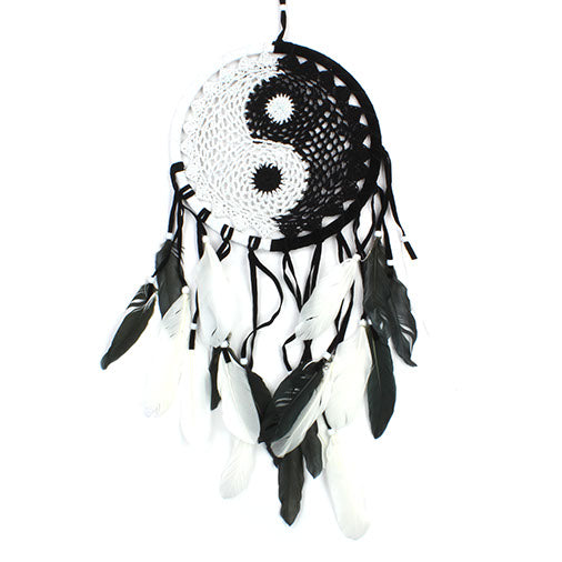 Yin Yang Crochet Dreamcatcher-Home Décor-Siesta Crafts