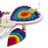 Rainbow Heart Dreamcatcher-Home Décor-Siesta Crafts