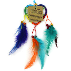 Heart Bright Rainbow Dreamcatcher-Home Décor-Siesta Crafts