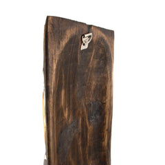 Zebra Face in Wood-Ornaments & Figurines-Siesta Crafts