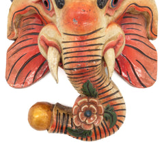 Artisan Ganesh Mask No.358-Home Décor-Siesta Crafts