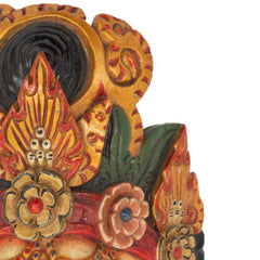 Artisan Ganesh Mask No.358-Home Décor-Siesta Crafts