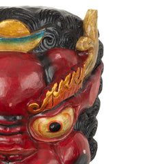 Artisan Singha Mask No.352-Home Décor-Siesta Crafts