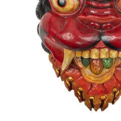 Artisan Singha Mask No.352-Home Décor-Siesta Crafts