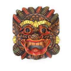 Small Patterned Raksassa Mask-Home Décor-Siesta Crafts