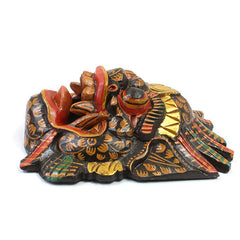 Small Patterned Raksassa Mask-Home Décor-Siesta Crafts