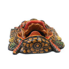 Small Patterned Raksassa Mask-Home Décor-Siesta Crafts