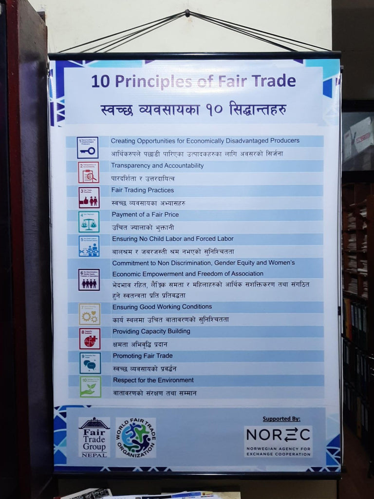 Nepalese 10 Principles of Fair Trade