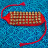 Nacha Resham Ankle Bells - Five Line (pair)-Chimes & Bells-Siesta Crafts