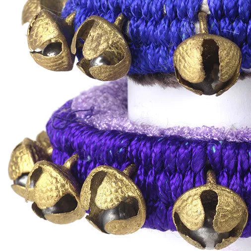 Nacha Resham Ankle Bells (pair)-Chimes & Bells-Siesta Crafts