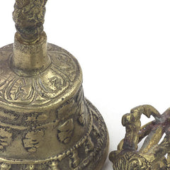Small Tibetan Bell and Dorje-Buddhism-Siesta Crafts