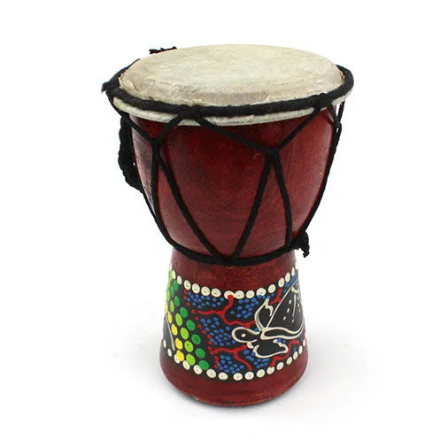 Mini Painted Djembe-Drums-Siesta Crafts