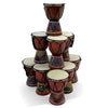 Mini Painted Djembe-Drums-Siesta Crafts