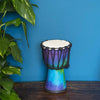 Small Rainbow Djembe-Drums-Siesta Crafts