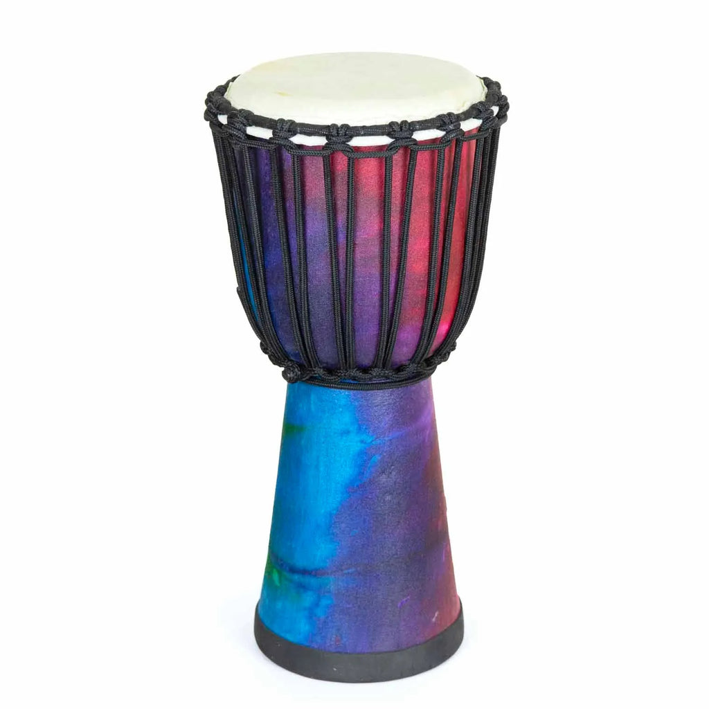 Medium Rainbow Djembe-Drums-Siesta Crafts