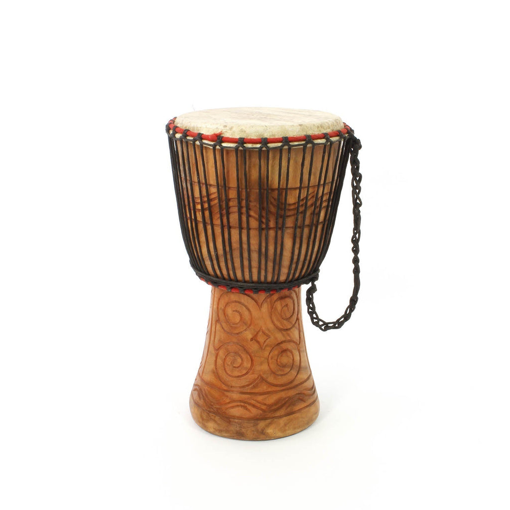Small Ghanaian Djembe (7" Head)-Drums-Siesta Crafts