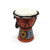 Tiny Painted Djembe-Drums-Siesta Crafts
