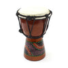 Extra Small Painted Djembe-Drums-Siesta Crafts