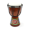 Extra Small Painted Djembe-Drums-Siesta Crafts