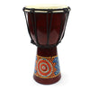 Small Painted Djembe-Drums-Siesta Crafts