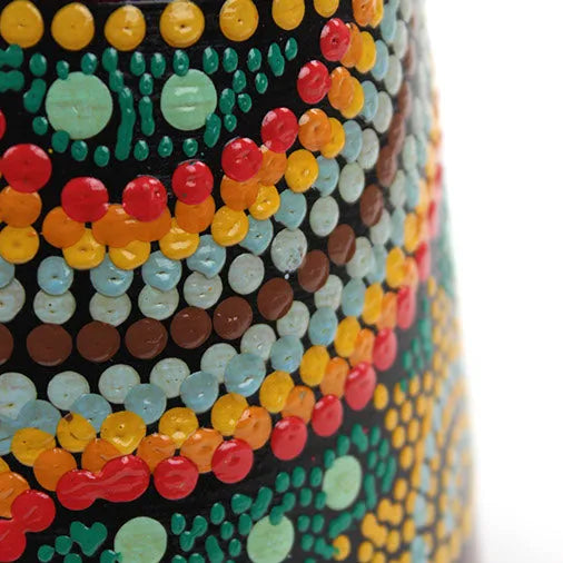 Small Painted Djembe-Drums-Siesta Crafts