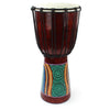 Large Painted Djembe-Drums-Siesta Crafts