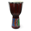 Large Painted Djembe-Drums-Siesta Crafts