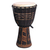 Dark Carved Good Quality Djembe 50cm-Drums-Siesta Crafts