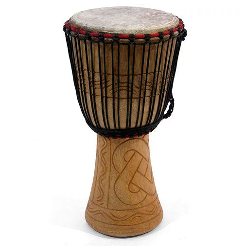 Medium Ghanaian Djembe (9" Head)-Drums-Siesta Crafts