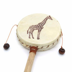 Giraffe Zoo Hand Drum-Drums-Siesta Crafts