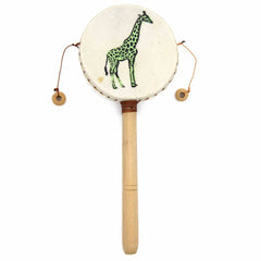 Giraffe Zoo Hand Drum-Drums-Siesta Crafts