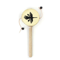 Small Nazca Design Hand Drum-Drums-Siesta Crafts