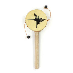 Small Nazca Design Hand Drum-Drums-Siesta Crafts