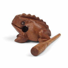 Mini Croaking Frog Guiro-Taps & Scrapes-Siesta Crafts
