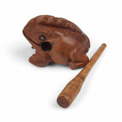 Mini Croaking Frog Guiro-Taps & Scrapes-Siesta Crafts