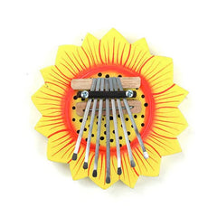 Sunflower Thumb Piano-Thumb Pianos & Xylophones-Siesta Crafts