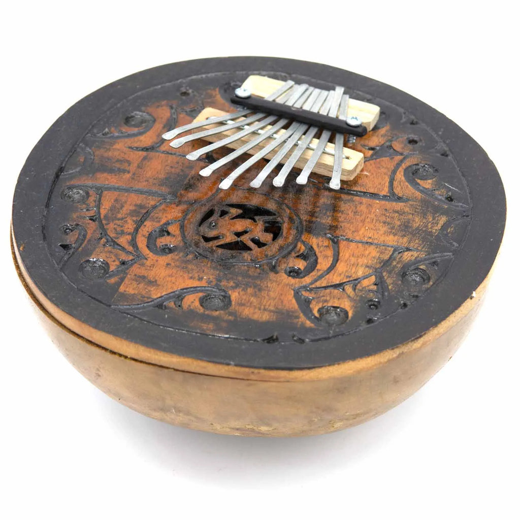 Gourd Thumb Piano-Thumb Pianos & Xylophones-Siesta Crafts