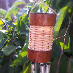 Rattan Windchime-Garden & Outdoors-Siesta Crafts